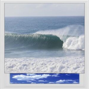 Crashing Waves Digitally Printed Photo Roller Blind