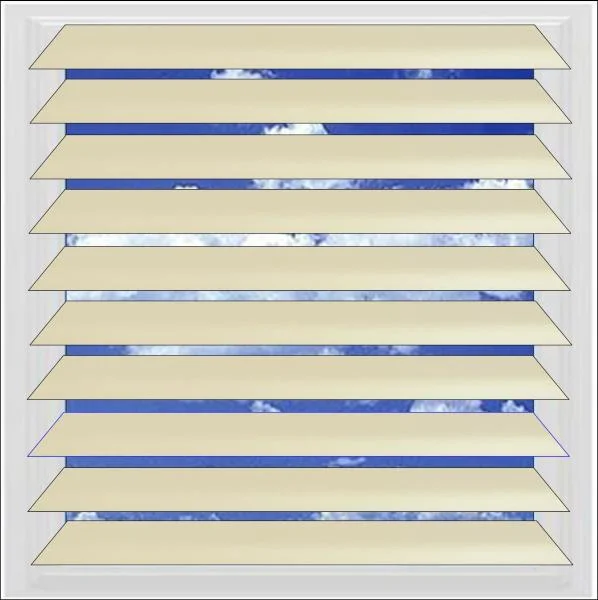 Cream aluminium venetian blind - Image 2