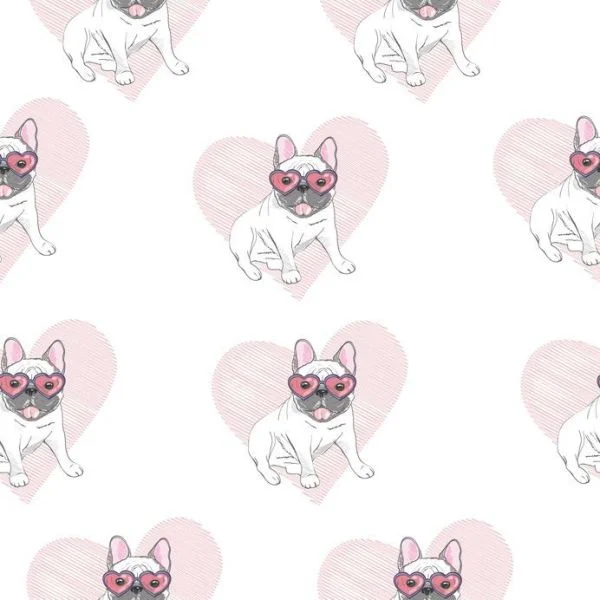 Cute Pug Dog Digitally Printed Photo Roller Blind - Image 2