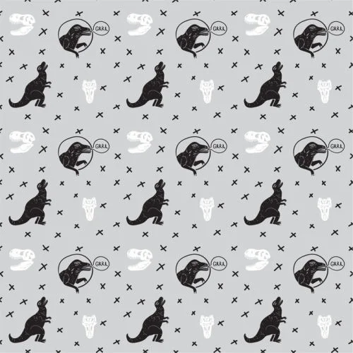 Dinosaurs Grrr Digitally Printed Photo Roller Blind - Image 2