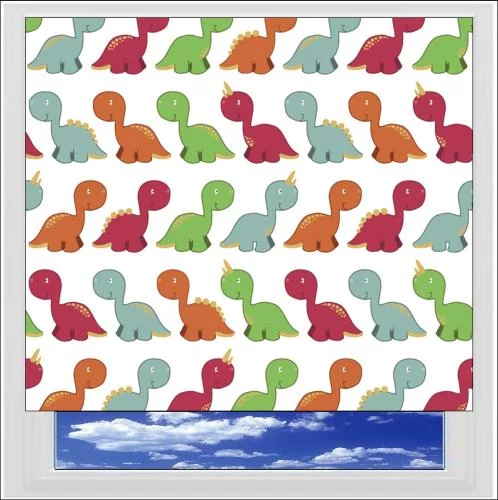 Dinosaurs Primary blackout roller blind