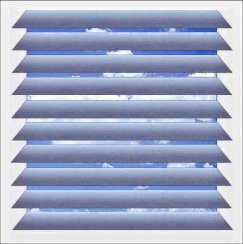 Electra Blue aluminium venetian blind - Image 2