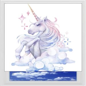 Fantasy Unicorn Digitally Printed Photo Roller Blind