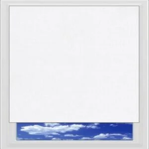 Fiesta White roller blind