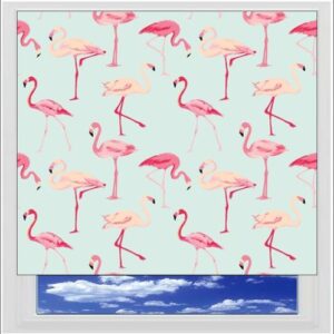 Flamingo Digitally Printed Photo Roller Blind
