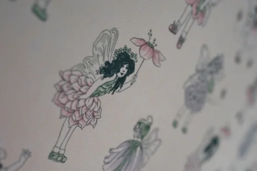 Flower Fairies Lilac blackout roller blind - Image 3