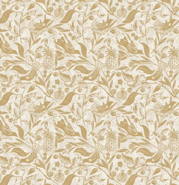 Folk Gold Roller Blind