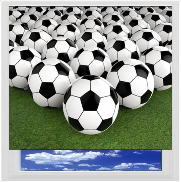Football Mania Digitally Printed Photo Roller Blind