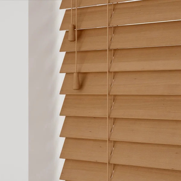 Honey Wooden Venetian Blind