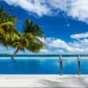 Infinity Pool Digitally Printed Photo Roller Blind - Image 2