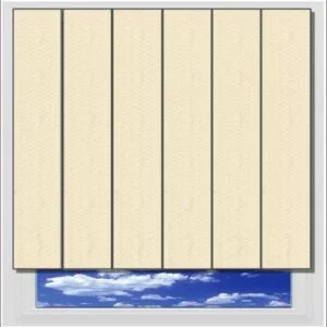 Java Cream vertical blind