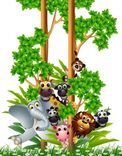 Jungle Fun Digitally Printed Photo Roller Blind - Image 2
