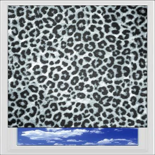 Leopard Print Digitally Printed Photo Roller Blind