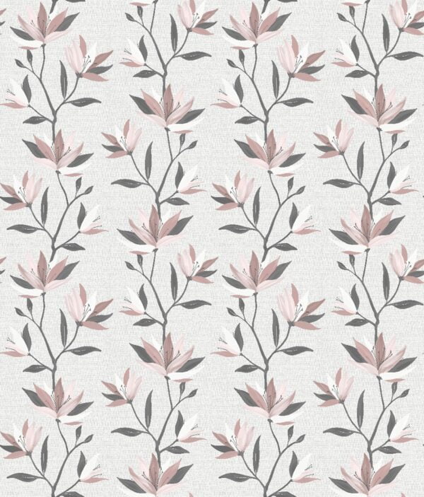 Lily Spring Blossom Roller Blind