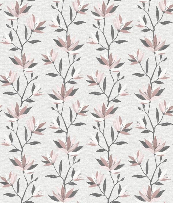 Lily Spring Blossom Roller Blind