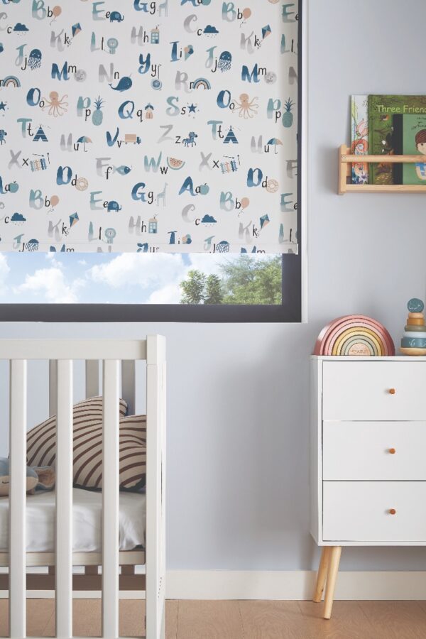 ABC Characters Blackout Roller Blind