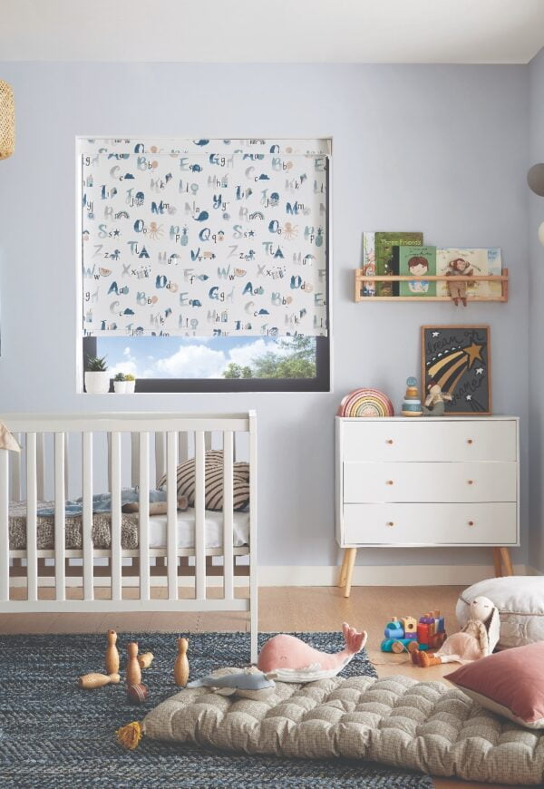 ABC Characters Blackout Roller Blind