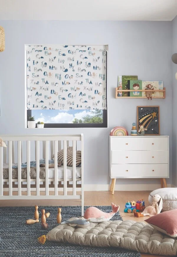 ABC Characters Blackout Roller Blind