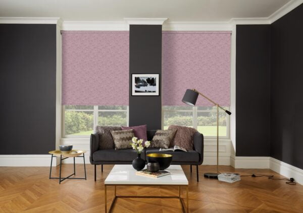 Boleyn Garnet Blackout Roller Blind