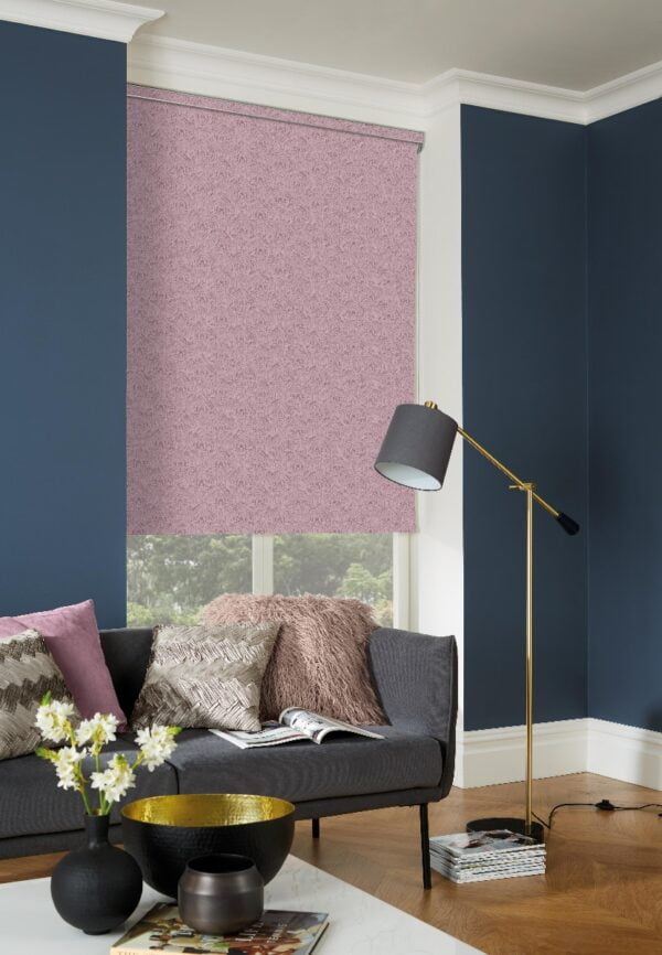 Boleyn Garnet Blackout Roller Blind