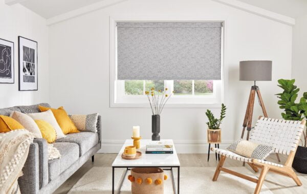 Boleyn Grey Pearl Blackout Roller Blind