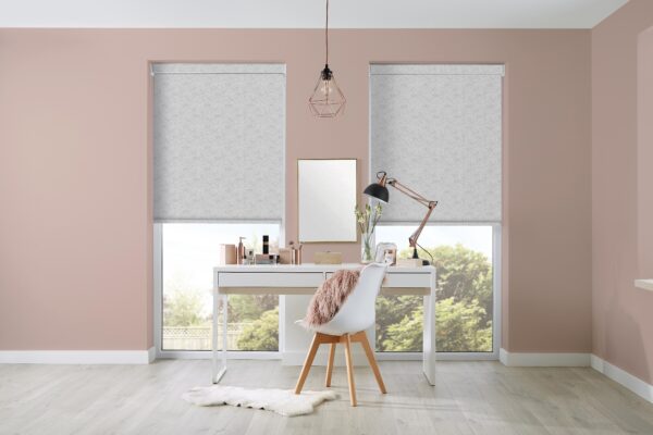 Boleyn Moonstone Blackout Roller Blind