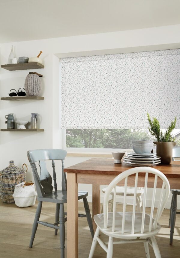 Cotton Flower Mineral Roller Blind