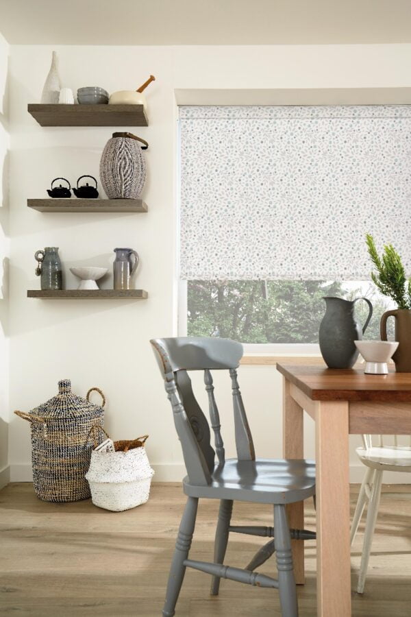 Cotton Flower Mineral Roller Blind