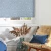 Florence Persian Blue Blackout Roller Blind