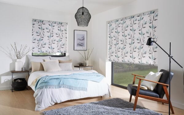 Lily Muted Duckegg Roller Blind