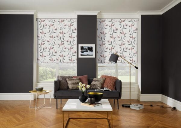 Lily Spring Blossom Roller Blind