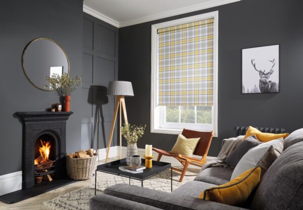 Lomond Gorse Blackout Roller Blind