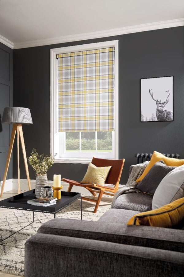 Lomond Gorse Blackout Roller Blind