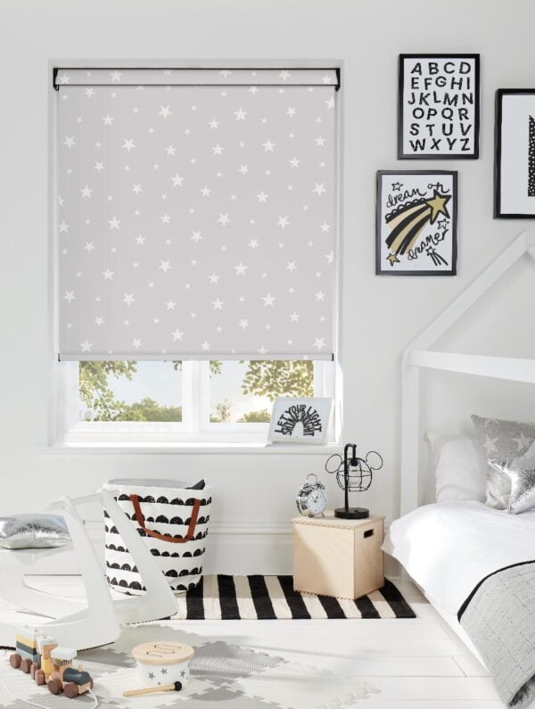 Glow In The Dark Stars Blackout Roller Blind