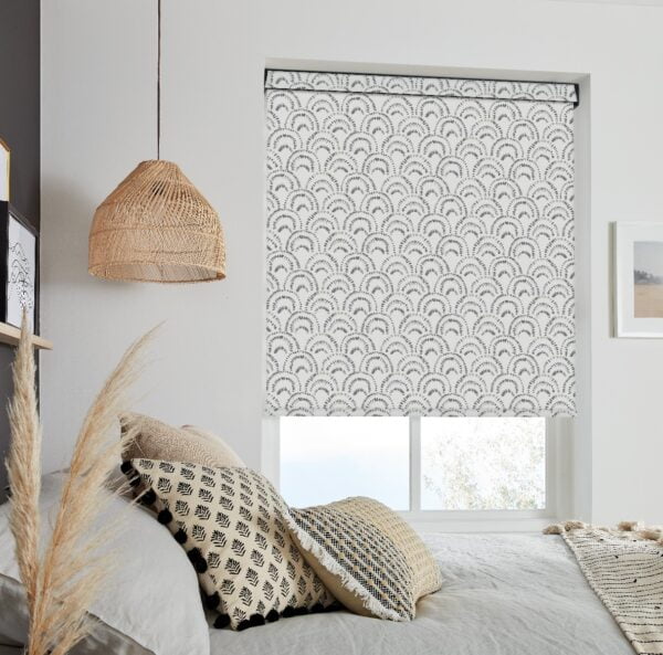 Shiloh Smoke Blackout Roller Blind