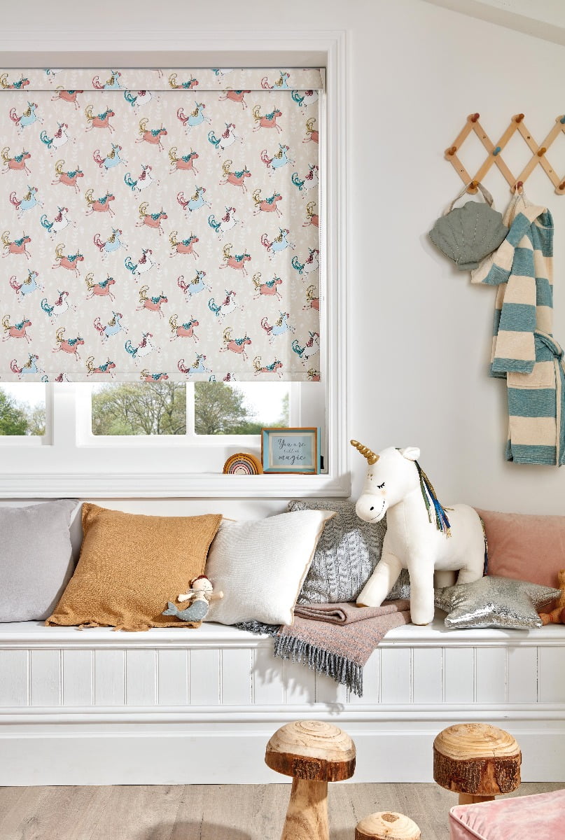 Unicorn Magic Whimsical Blackout Roller Blind - Image 5