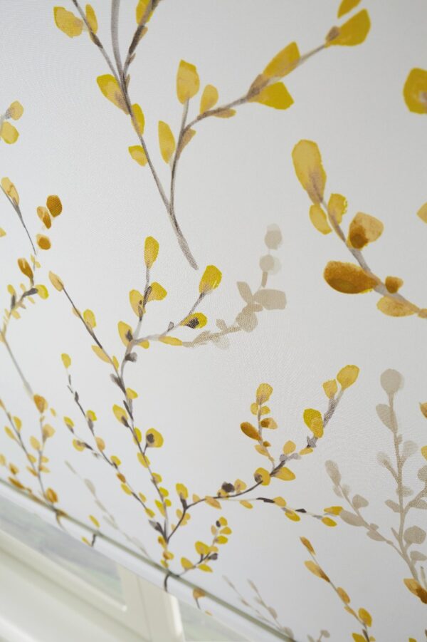 Willow Brazen Yellow Blackout Roller Blind