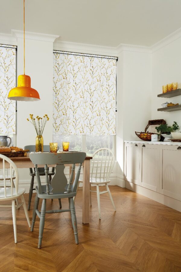 Willow Brazen Yellow Blackout Roller Blind