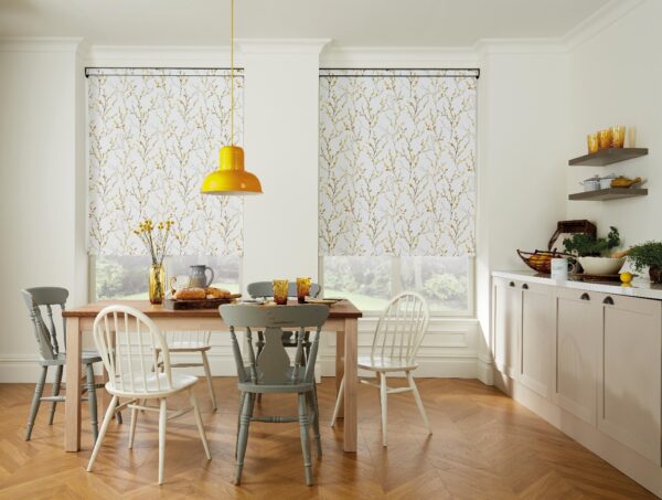 Willow Brazen Yellow Blackout Roller Blind