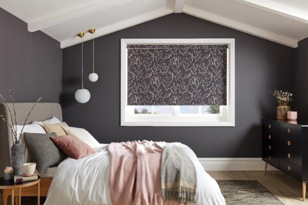 Willow Dusky Rose Blackout Roller Blind