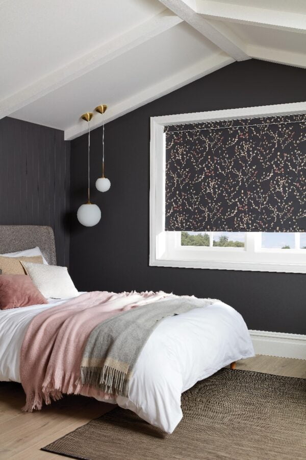 Willow Dusky Rose Blackout Roller Blind