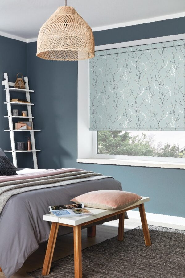 Willow Morning Mist Blackout Roller Blind