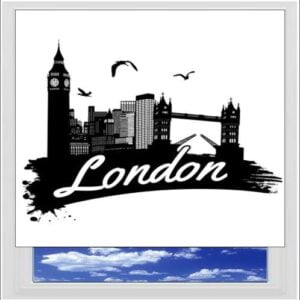 London Skyline Digitally Printed Photo Roller Blind