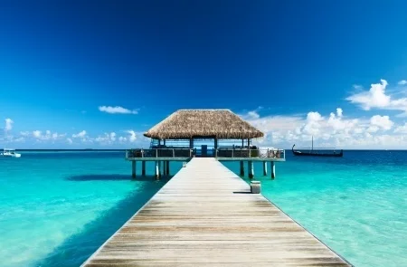Maldives Jetty Digitally Printed Photo Roller Blind - Image 2