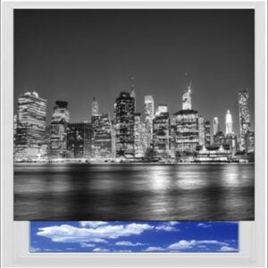 Manhattan Skyline Digitally Printed Photo Roller Blind