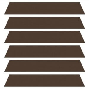 Mocca aluminium venetian blind
