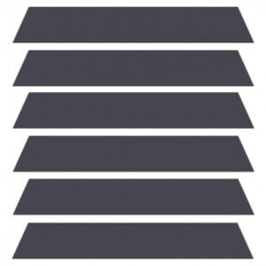 Navy  aluminium venetian blind