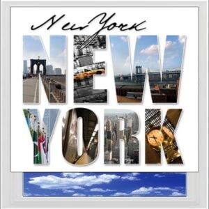 New York City Digitally Printed Photo Roller Blind