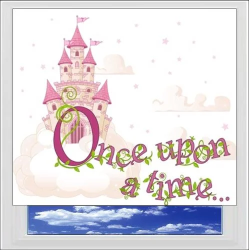 Once Upon A Time Digitally Printed Photo Roller Blind