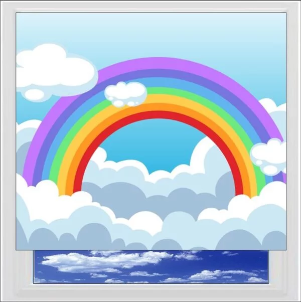 Over The Rainbow Digitally Printed Photo Roller Blind